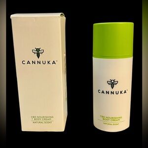 New with Tags Nourishing Body Cream - Green and White Colorful Container